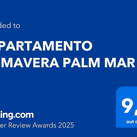 Appartamento Primavera Palm Mar מראה חיצוני תמונה
