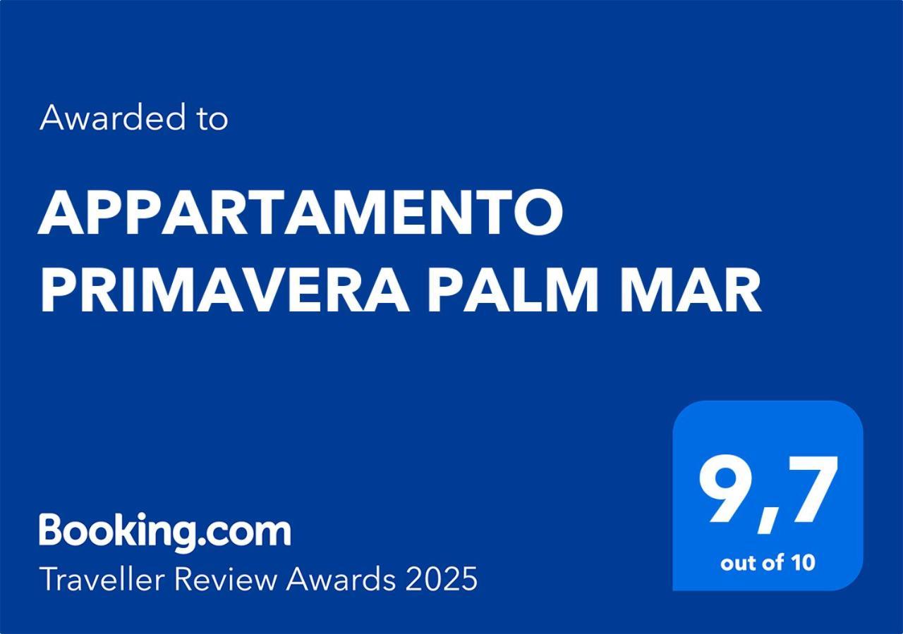 Appartamento Primavera Palm Mar מראה חיצוני תמונה